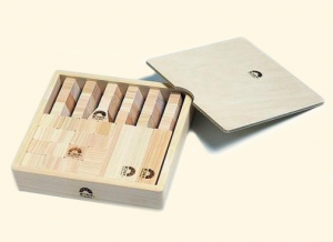 木楽舎つみ木研究所 » 楽つみ木43ピースひのき製木箱入